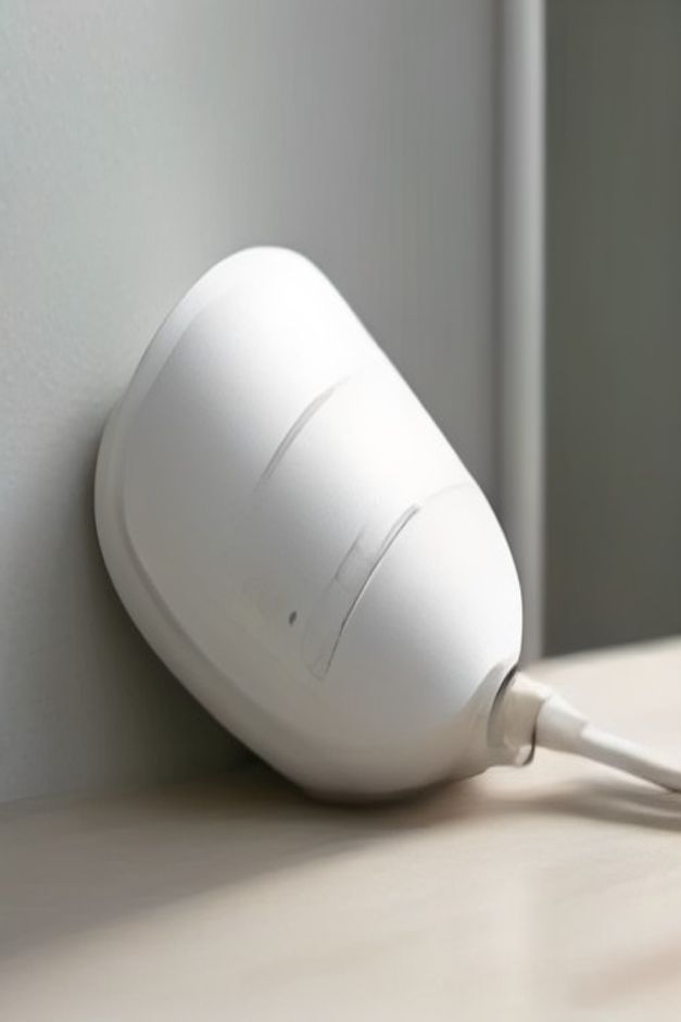 White plug-in cat pheromone diffuser device